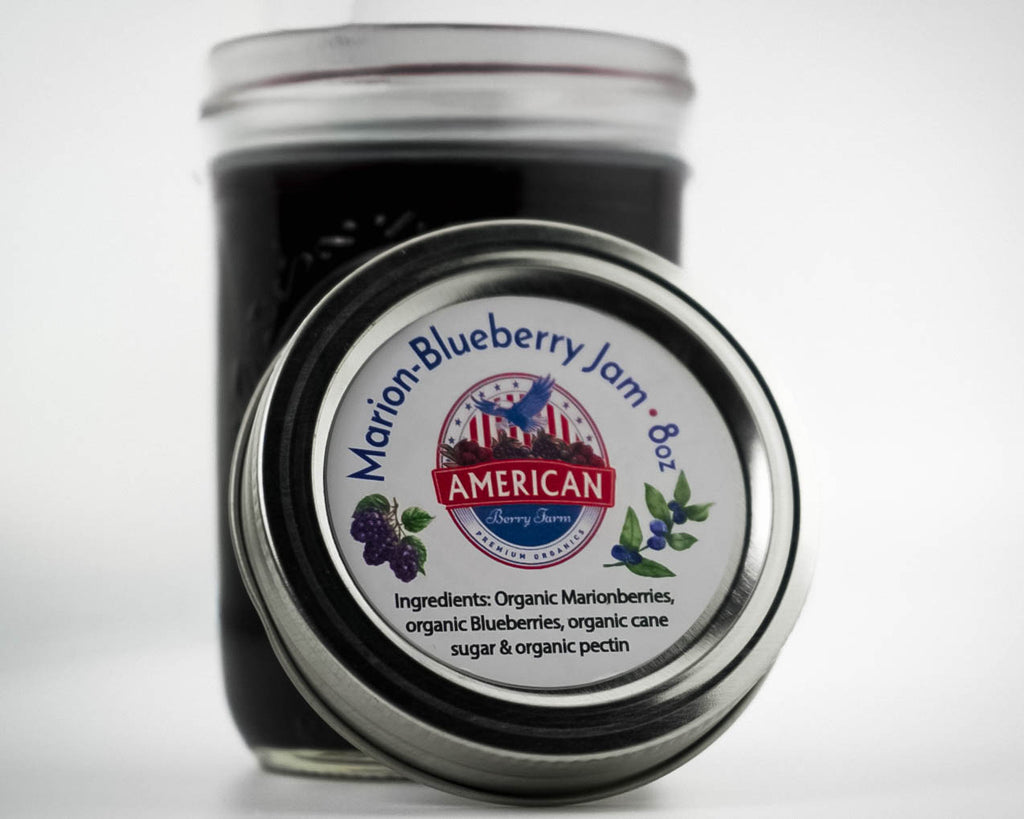 Marion-Blue Mix Jam 8oz – American Berry Farm