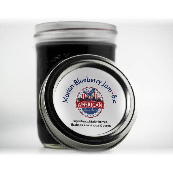 Marion-Blueberry Jam 8oz jar, American Berry Farm